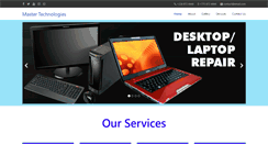 Desktop Screenshot of mastertechnologies.net