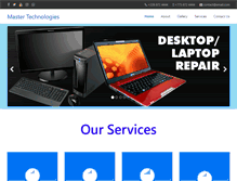 Tablet Screenshot of mastertechnologies.net